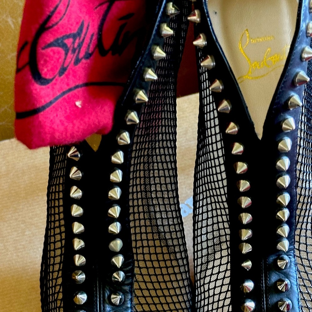 christianlouboutin size 6 1/2 wore twice
